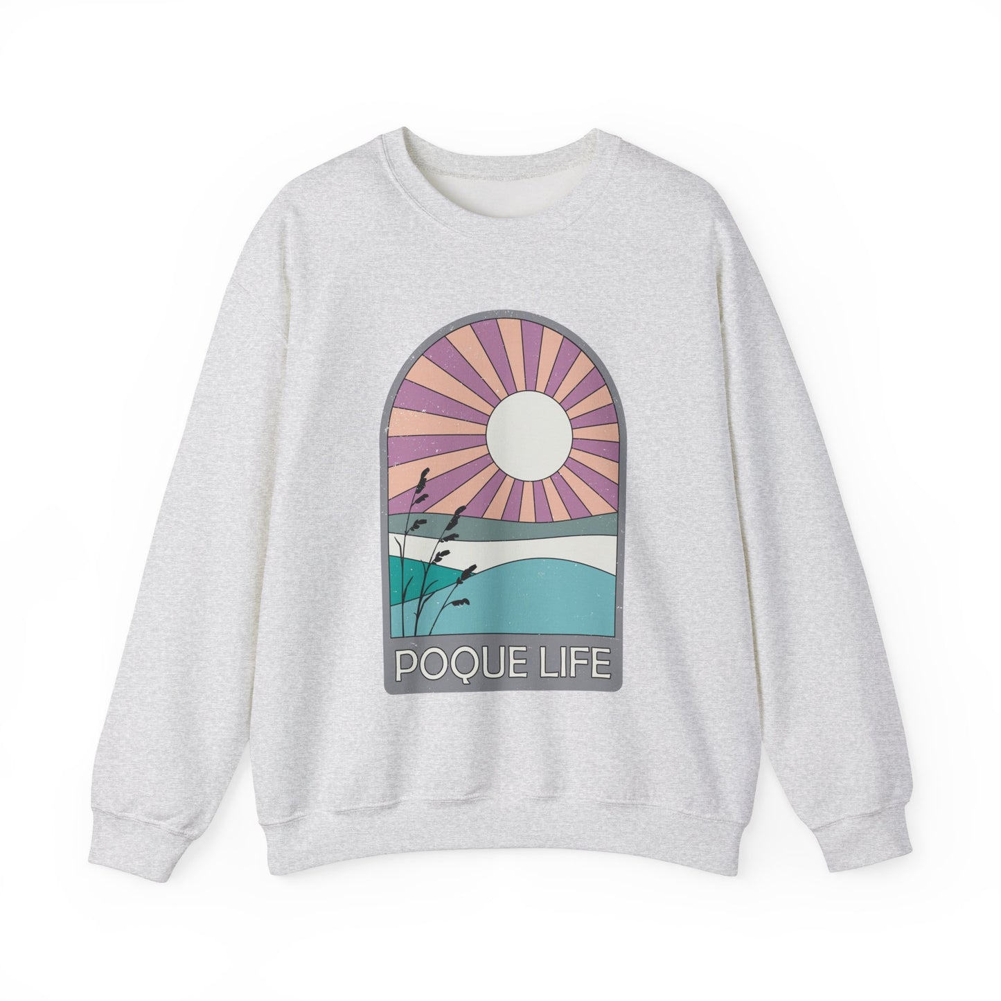 Modern Arch (Pink) Crewneck Sweatshirt