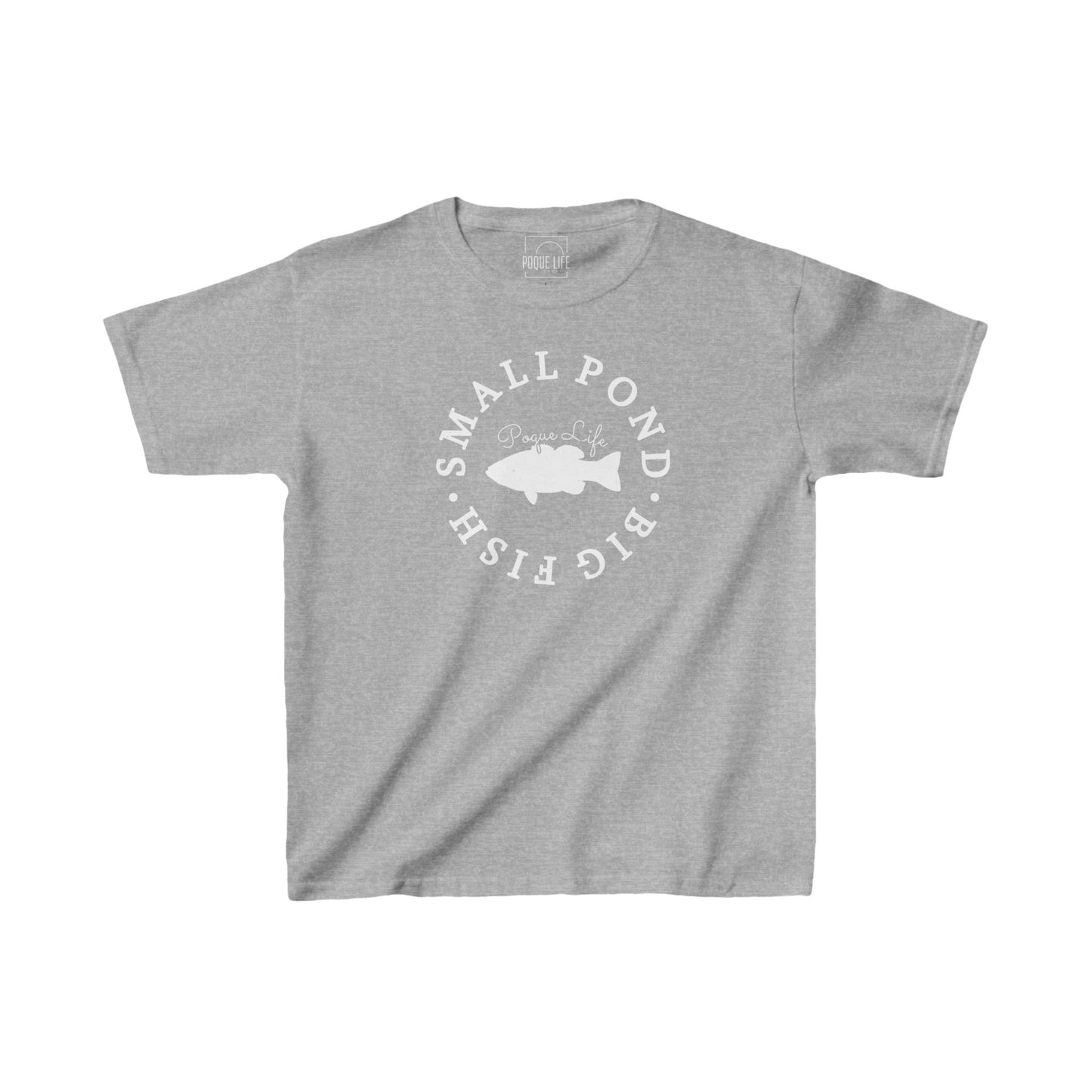 Youth Small Pond Big Fish Bass Tee
