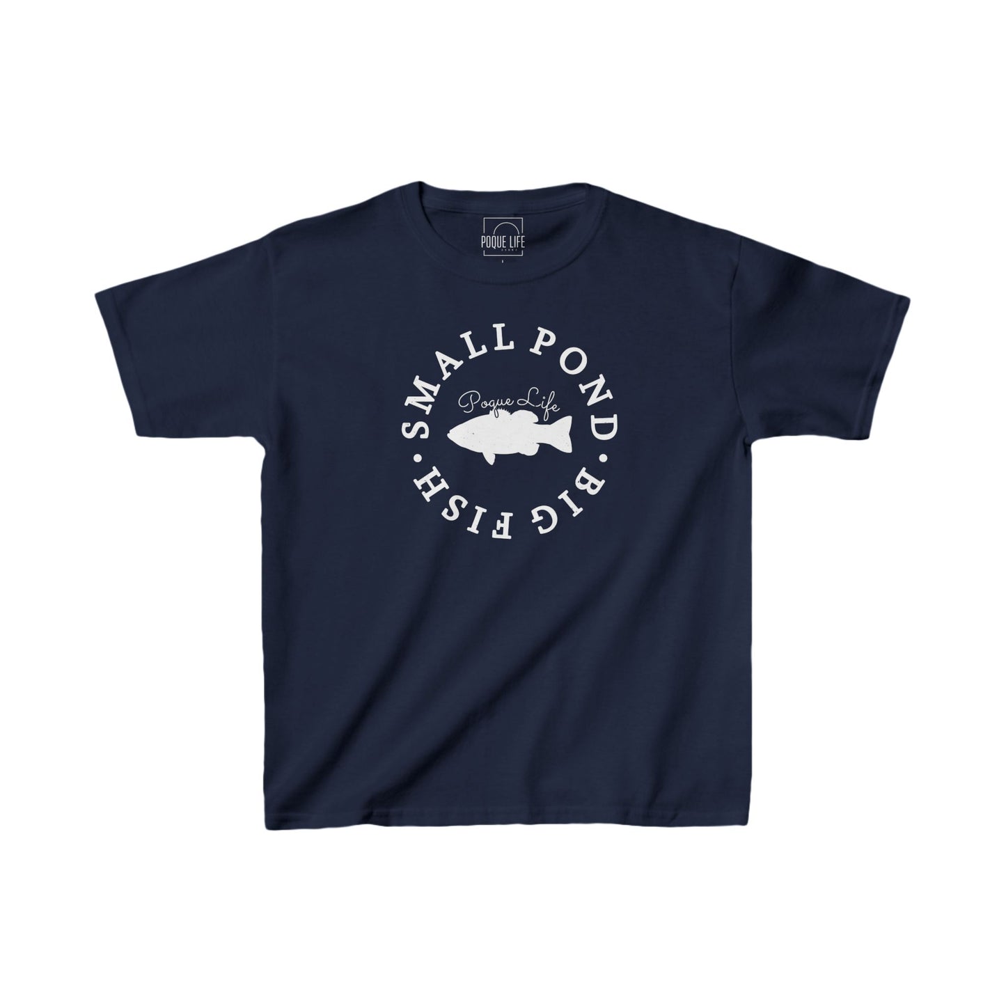 Youth Small Pond Big Fish Bass Tee