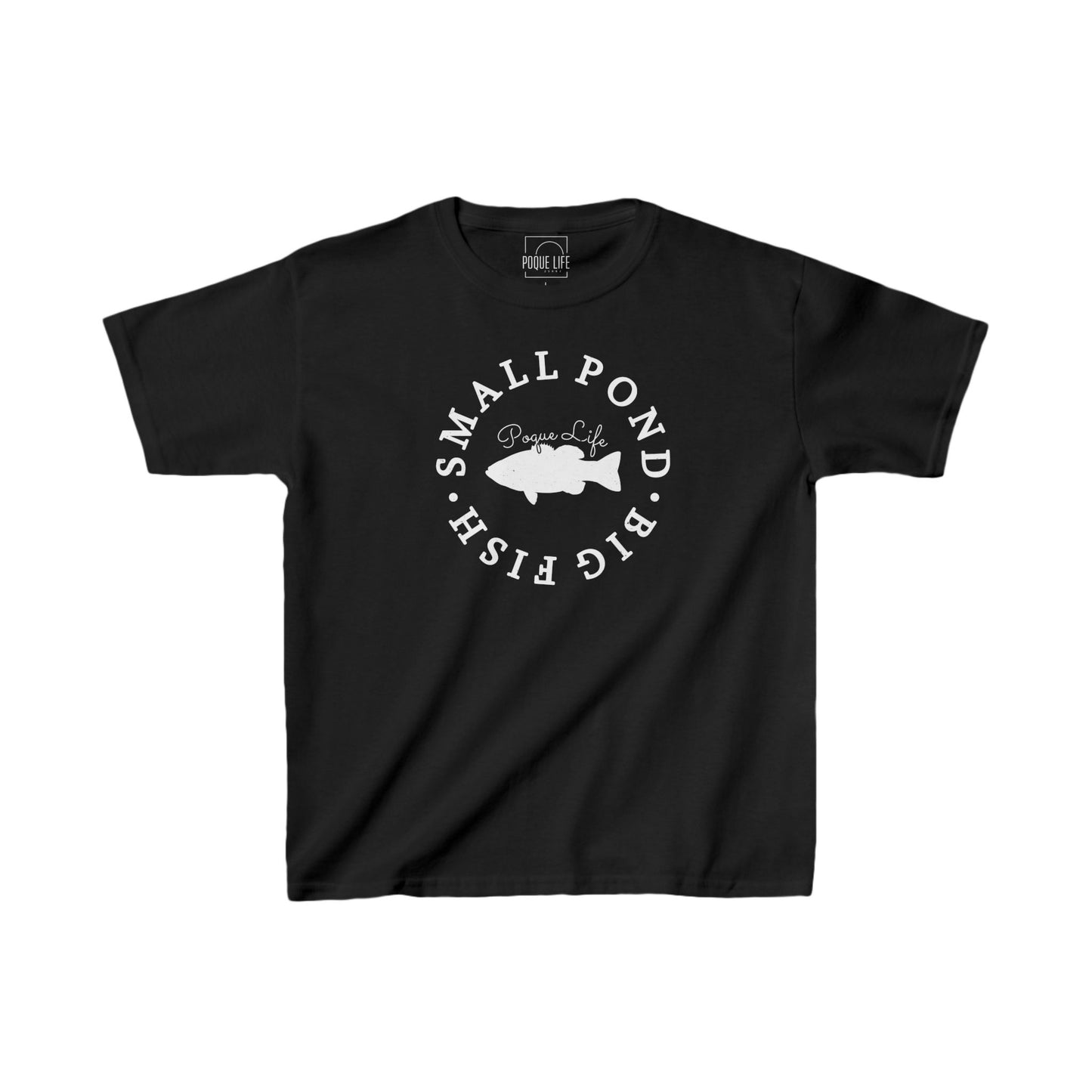 Youth Small Pond Big Fish Bass Tee