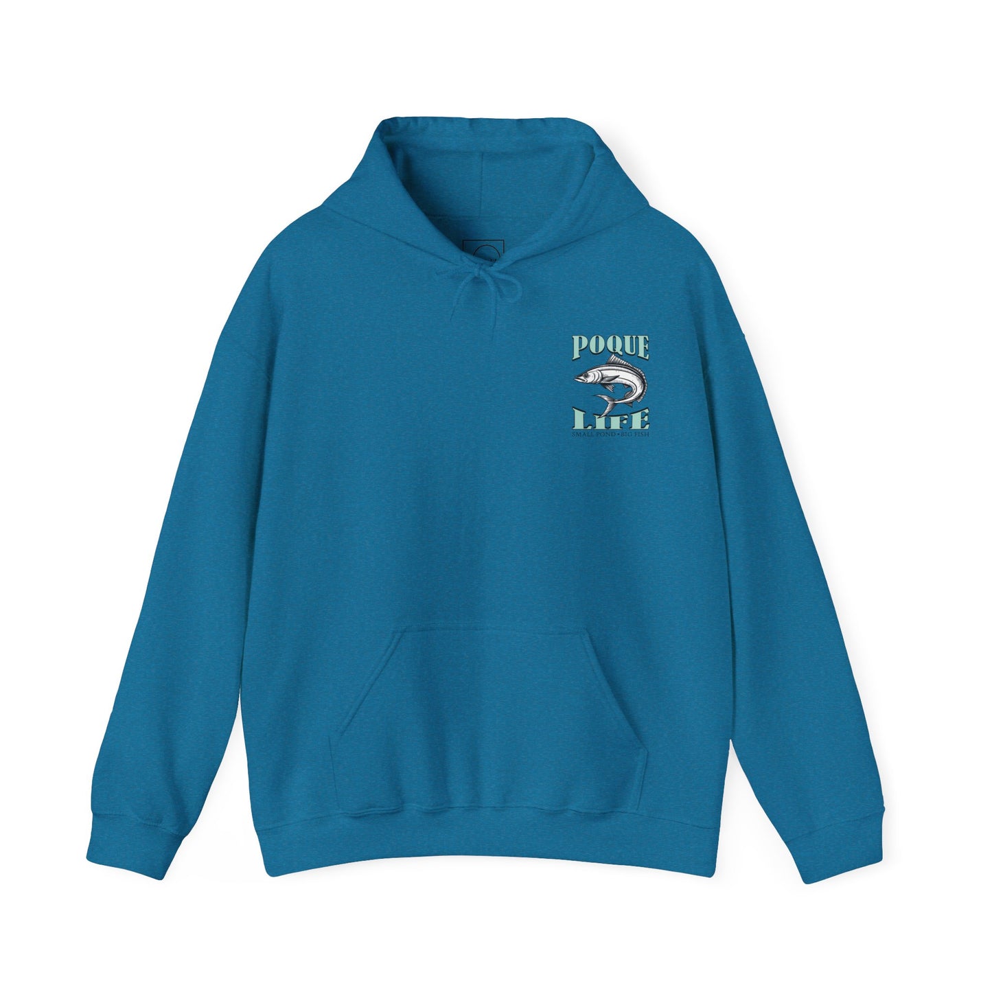 Small Pond Big Fish Cobia (Aqua) Hoodie
