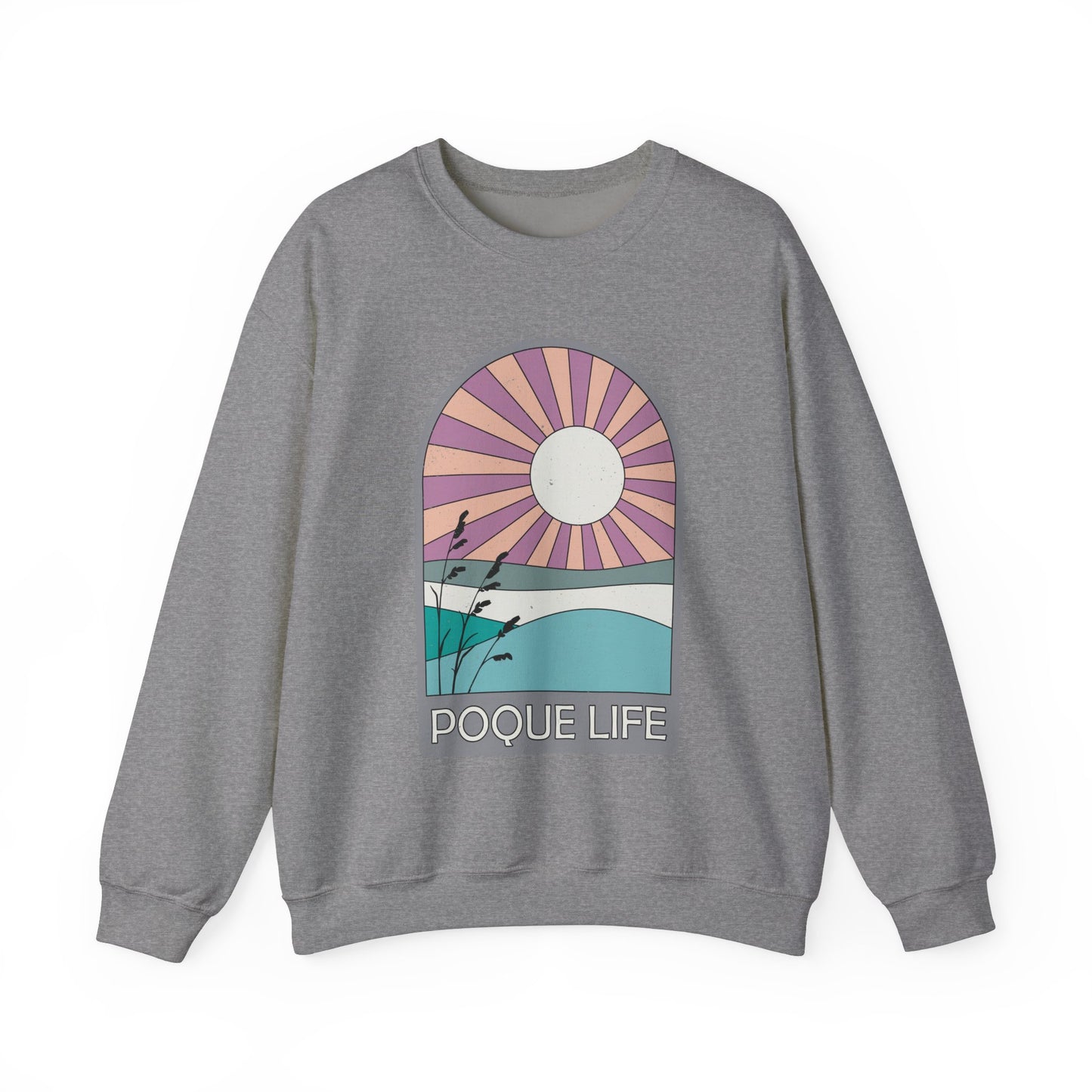 Modern Arch (Pink) Crewneck Sweatshirt