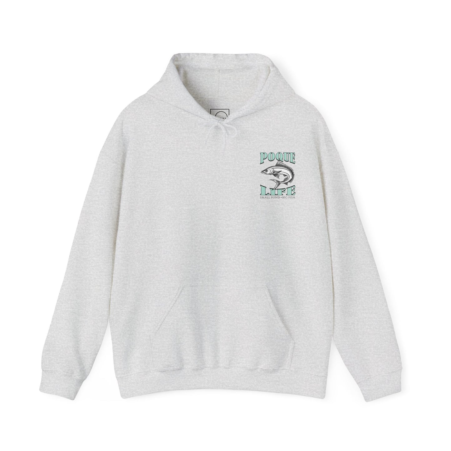 Small Pond Big Fish Cobia (Aqua) Hoodie