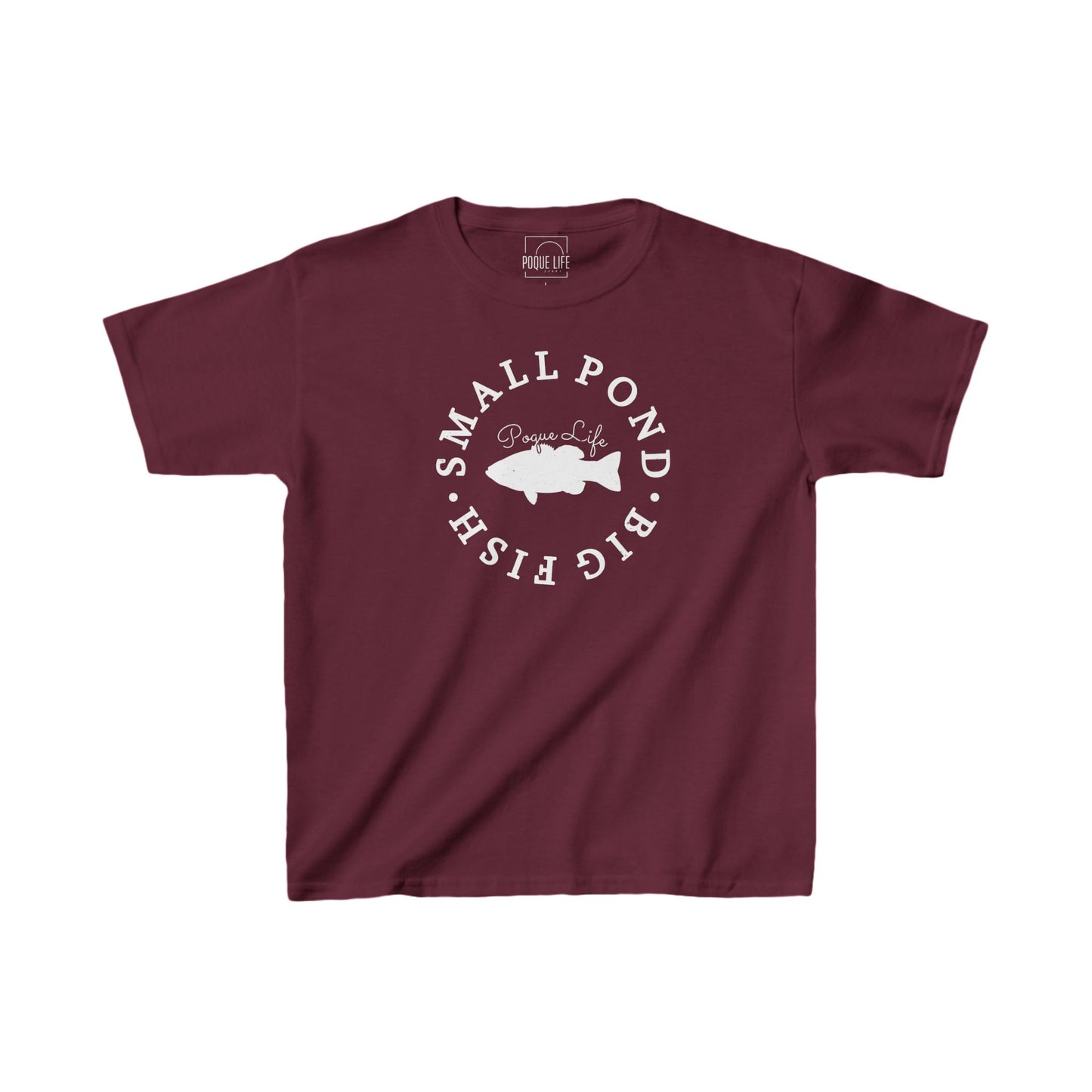 Youth Small Pond Big Fish Bass Tee