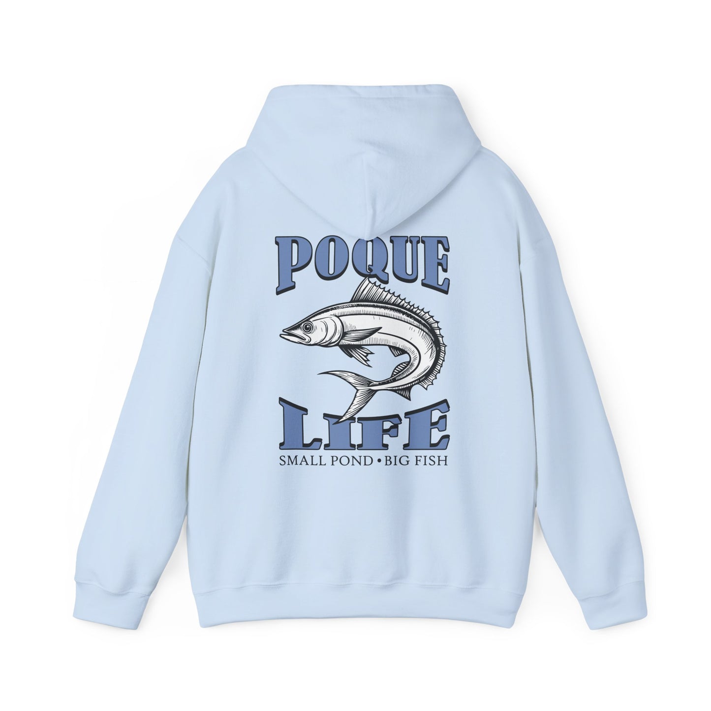 Small Pond Big Fish Cobia (Blue) Hoodie