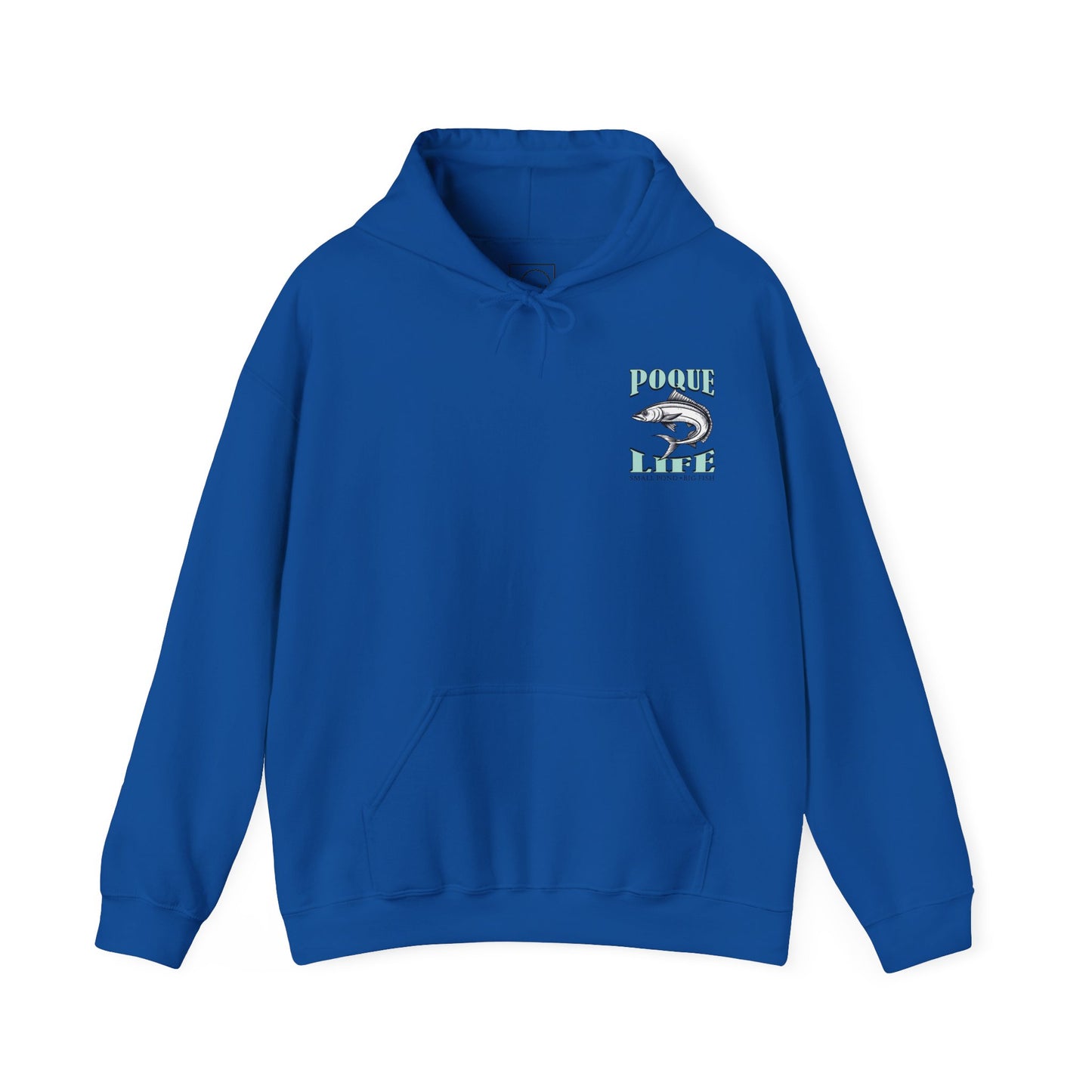 Small Pond Big Fish Cobia (Aqua) Hoodie