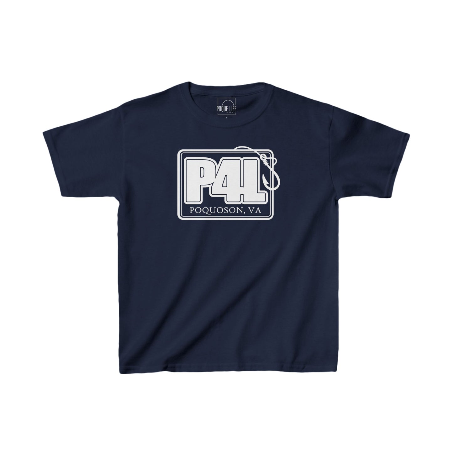 Youth P4L Classic Logo (White) Tee