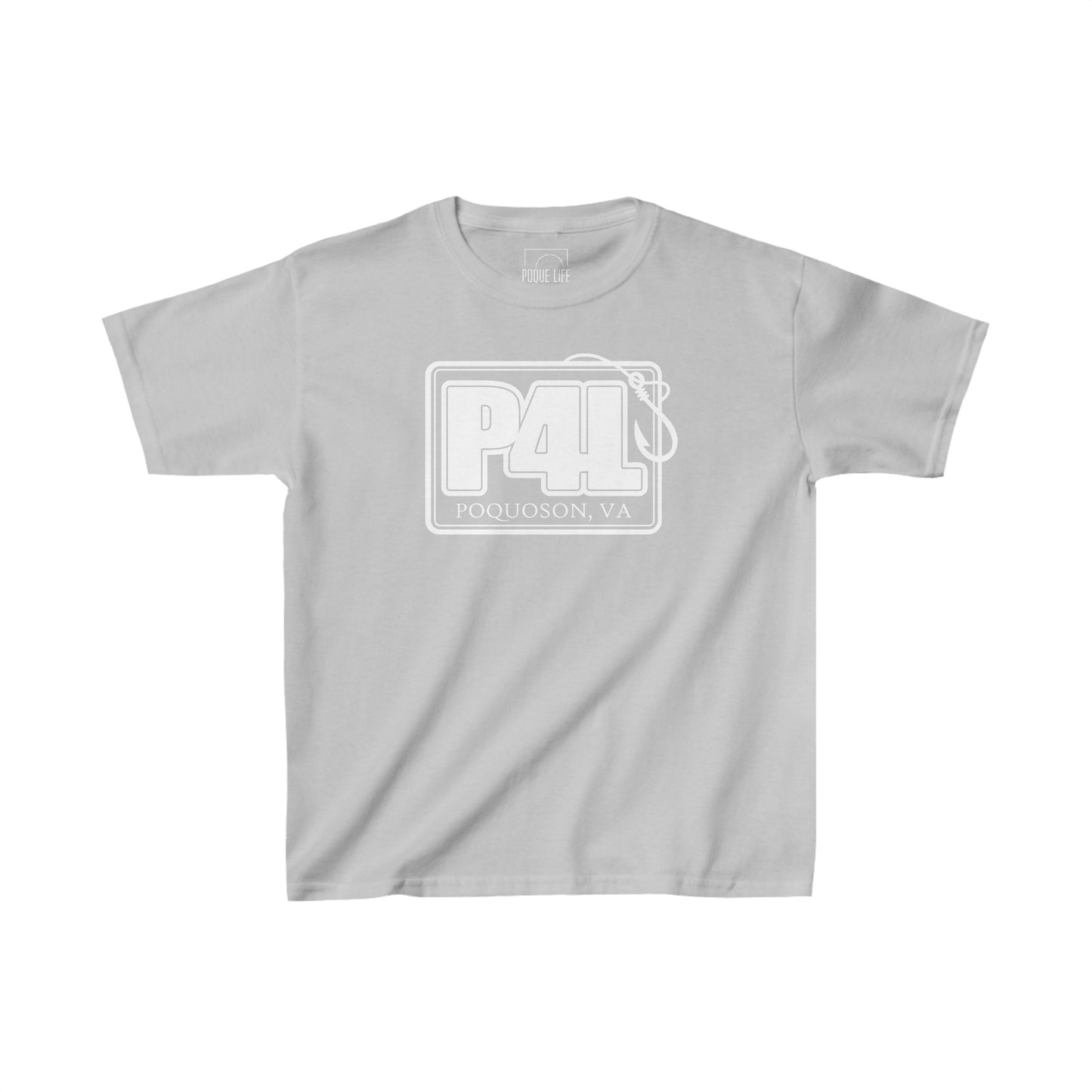 Youth P4L Classic Logo (White) Tee