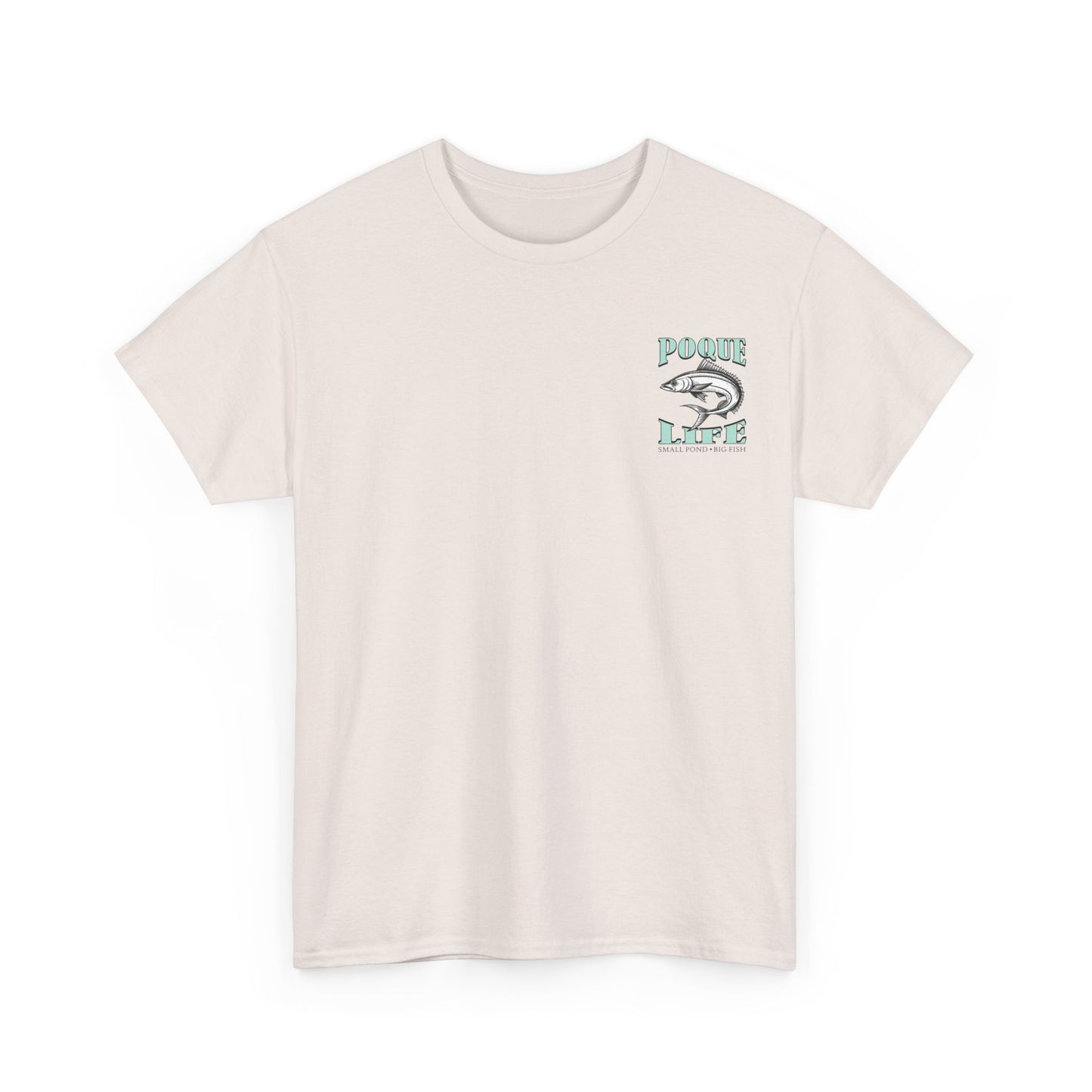 Small Pond Big Fish Cobia (Aqua) Tee