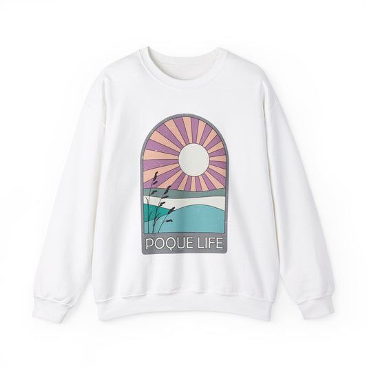 Modern Arch (Pink) Crewneck Sweatshirt