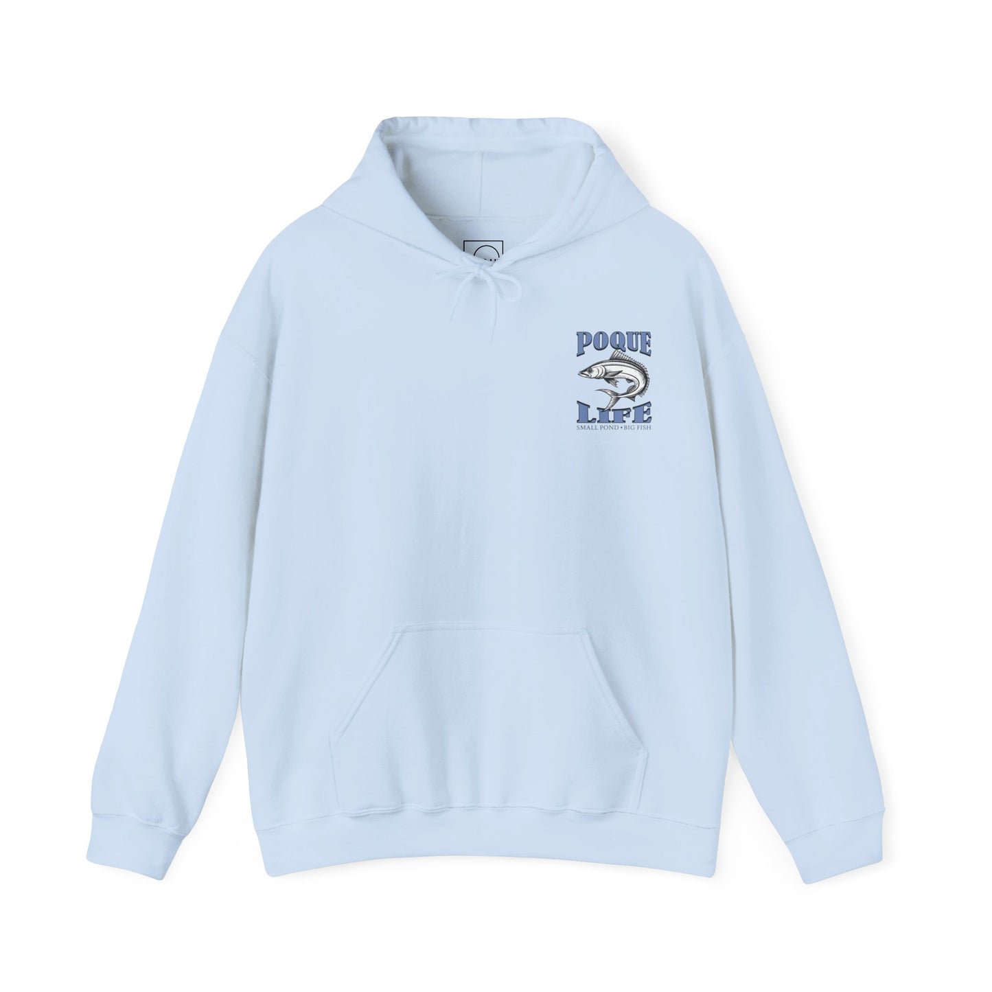 Small Pond Big Fish Cobia (Blue) Hoodie