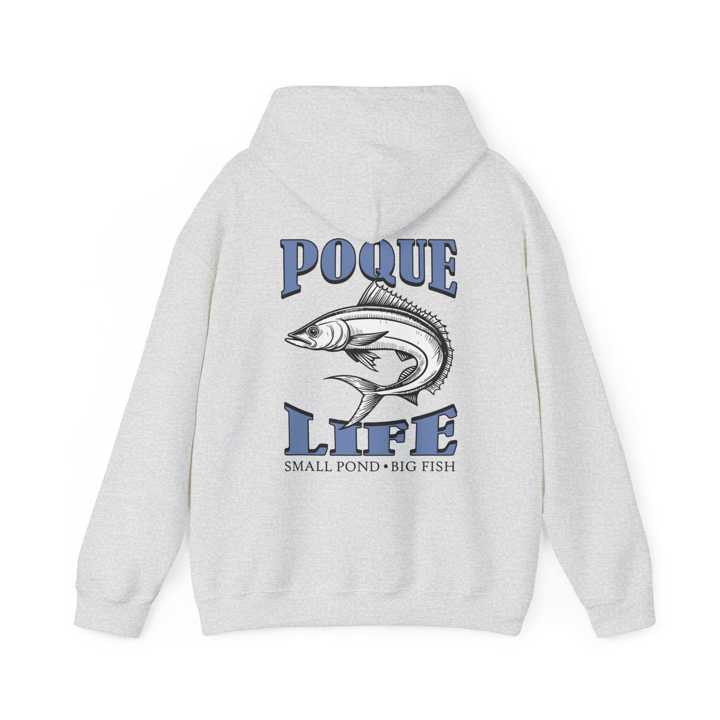 Small Pond Big Fish Cobia (Blue) Hoodie