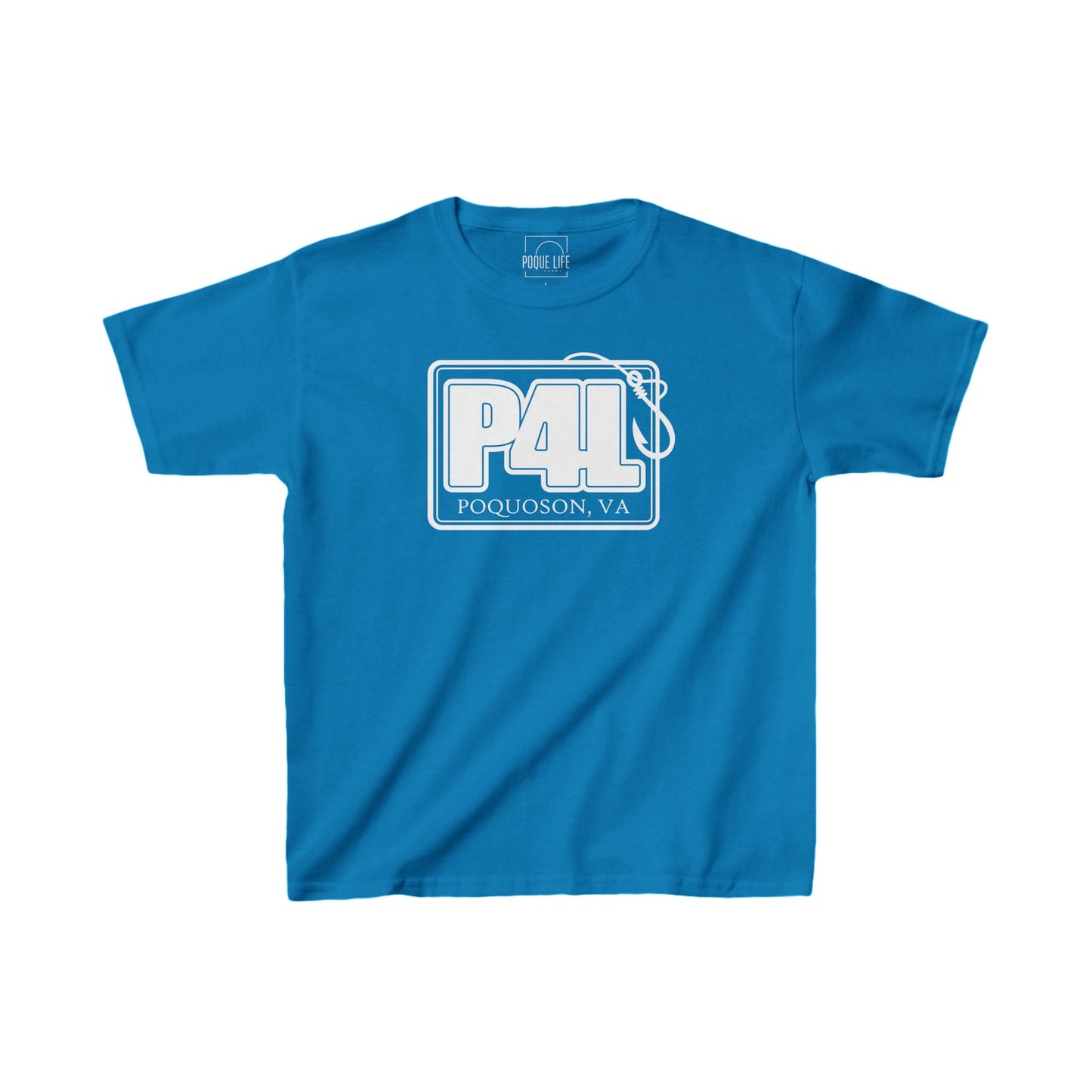 Youth P4L Classic Logo (White) Tee