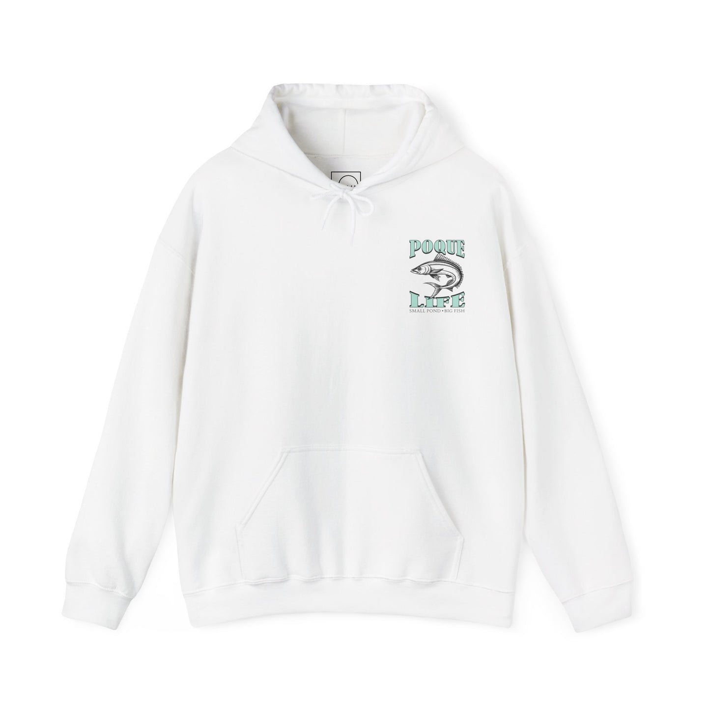 Small Pond Big Fish Cobia (Aqua) Hoodie