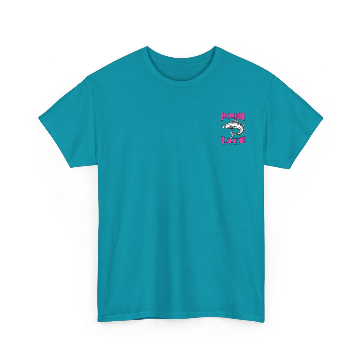 Small Pond Big Fish Cobia (Hot Pink) Tee