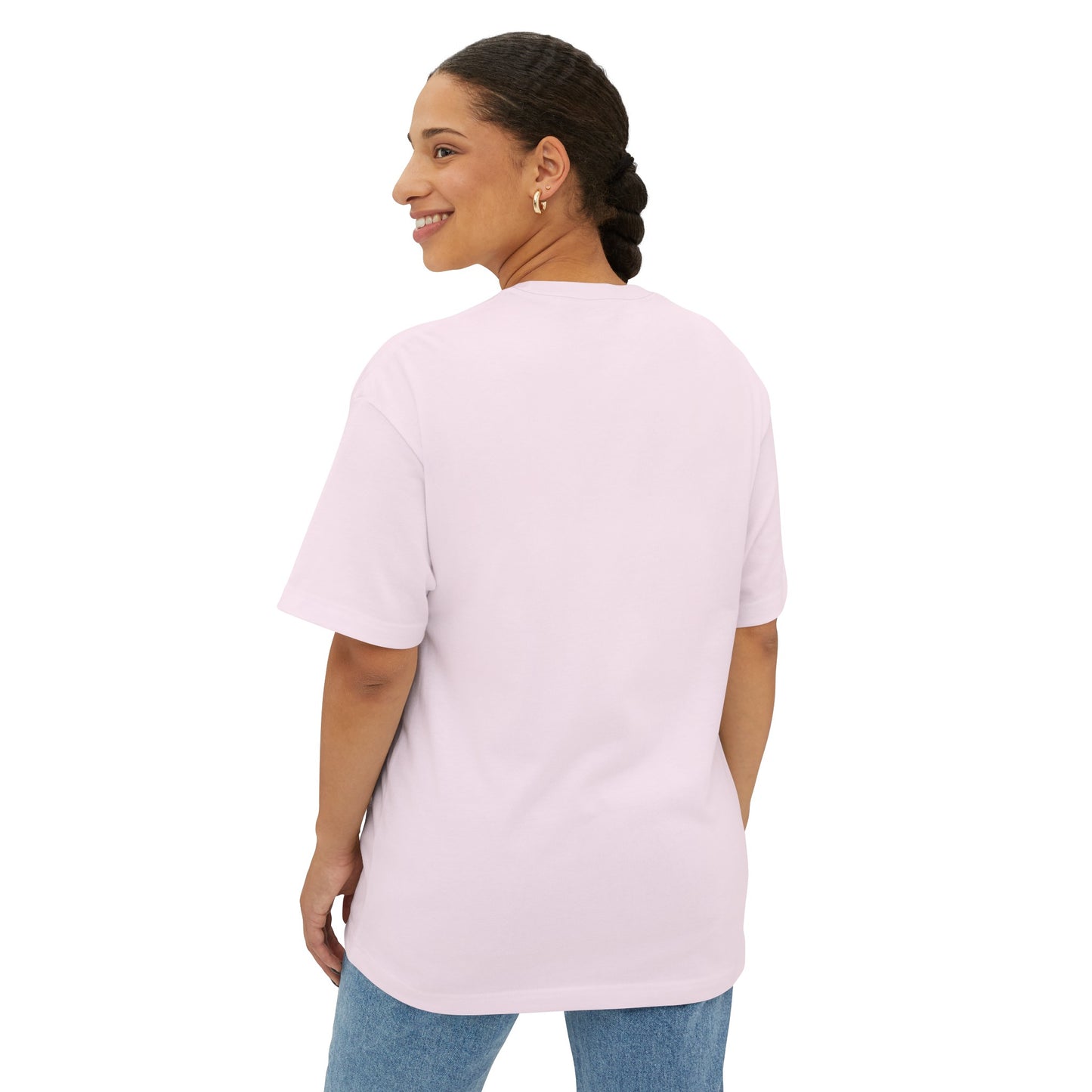 Modern Arch (Pink) Oversized Boxy Tee