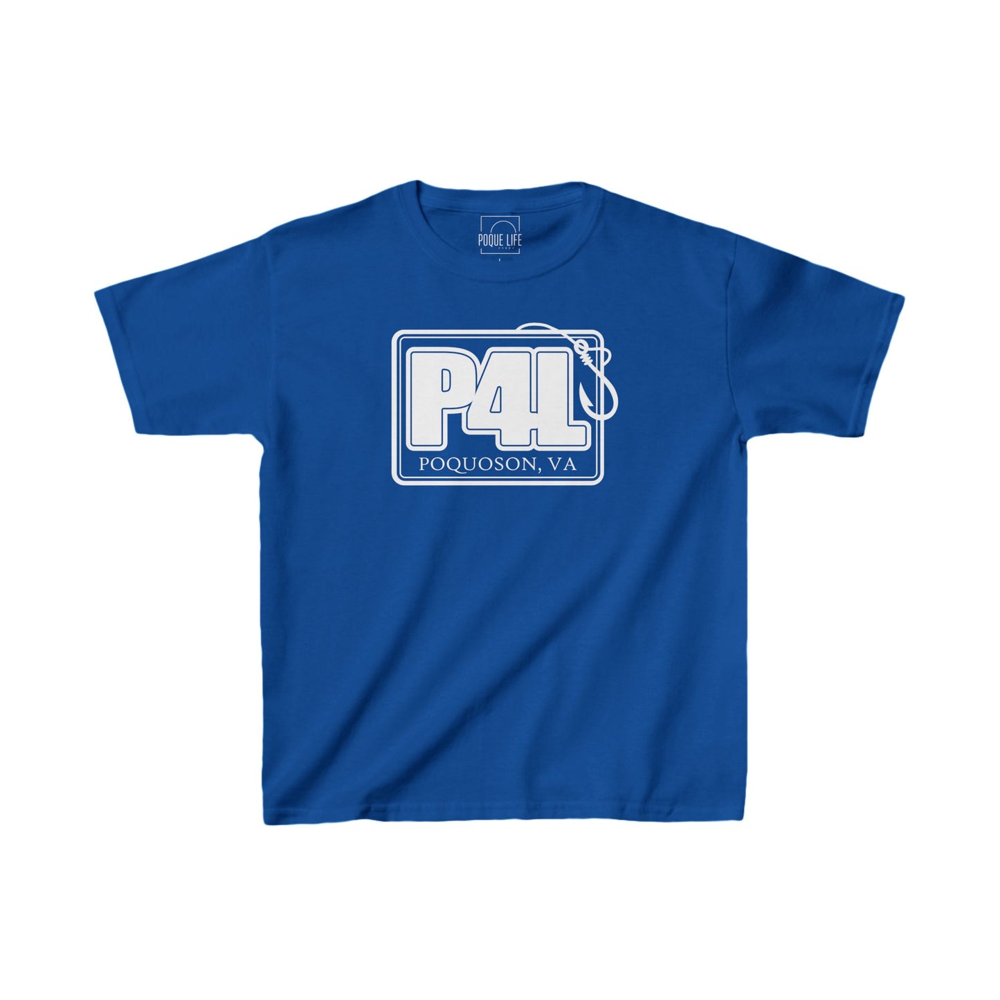 Youth P4L Classic Logo (White) Tee