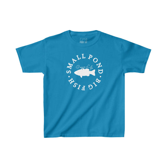 Youth Small Pond Big Fish Bass Tee