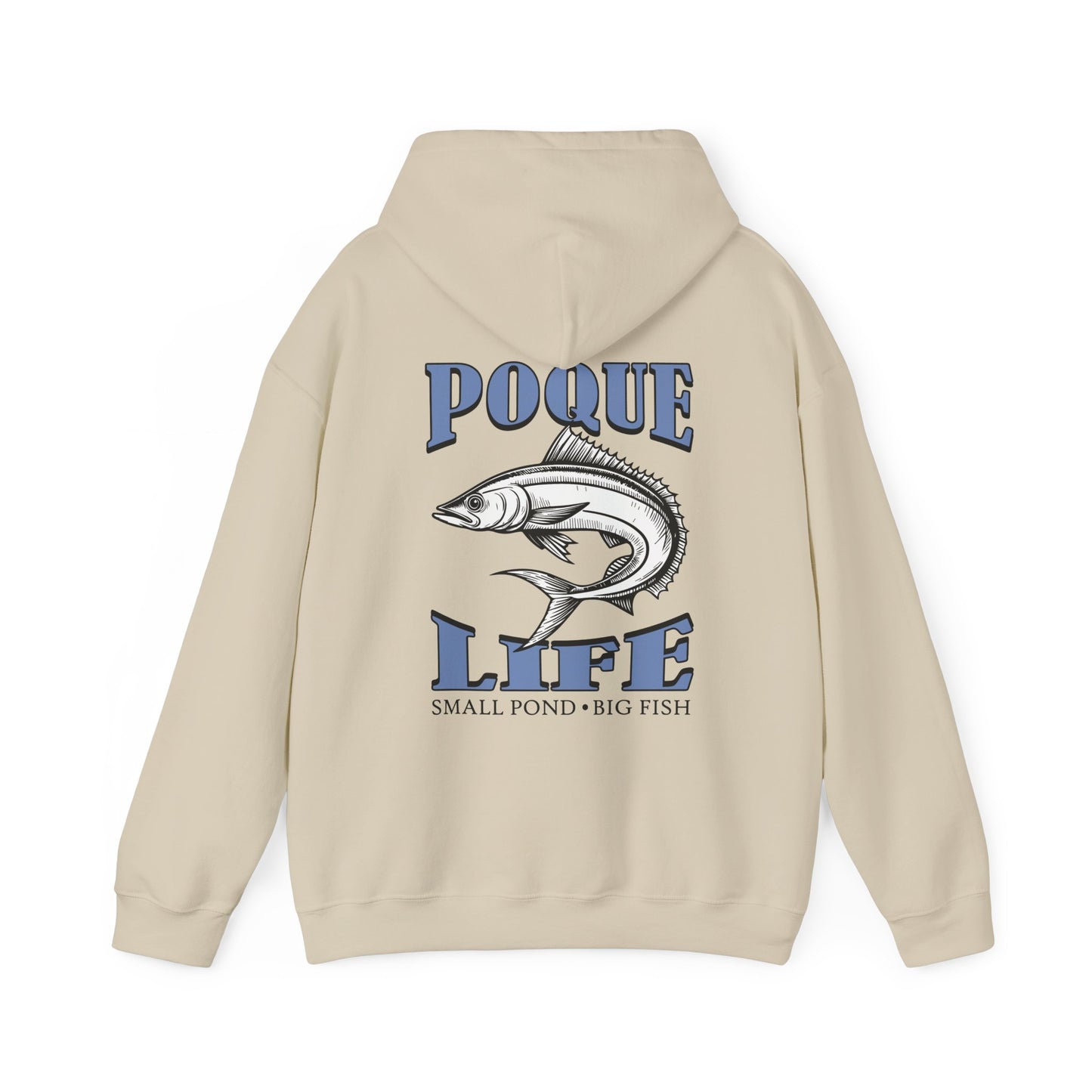 Small Pond Big Fish Cobia (Blue) Hoodie