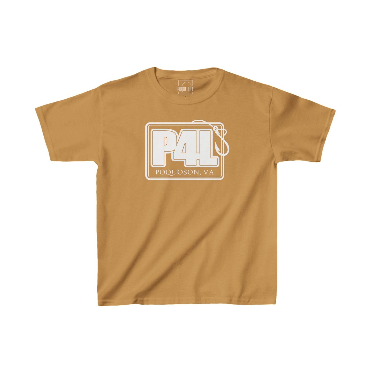 Youth P4L Classic Logo (White) Tee