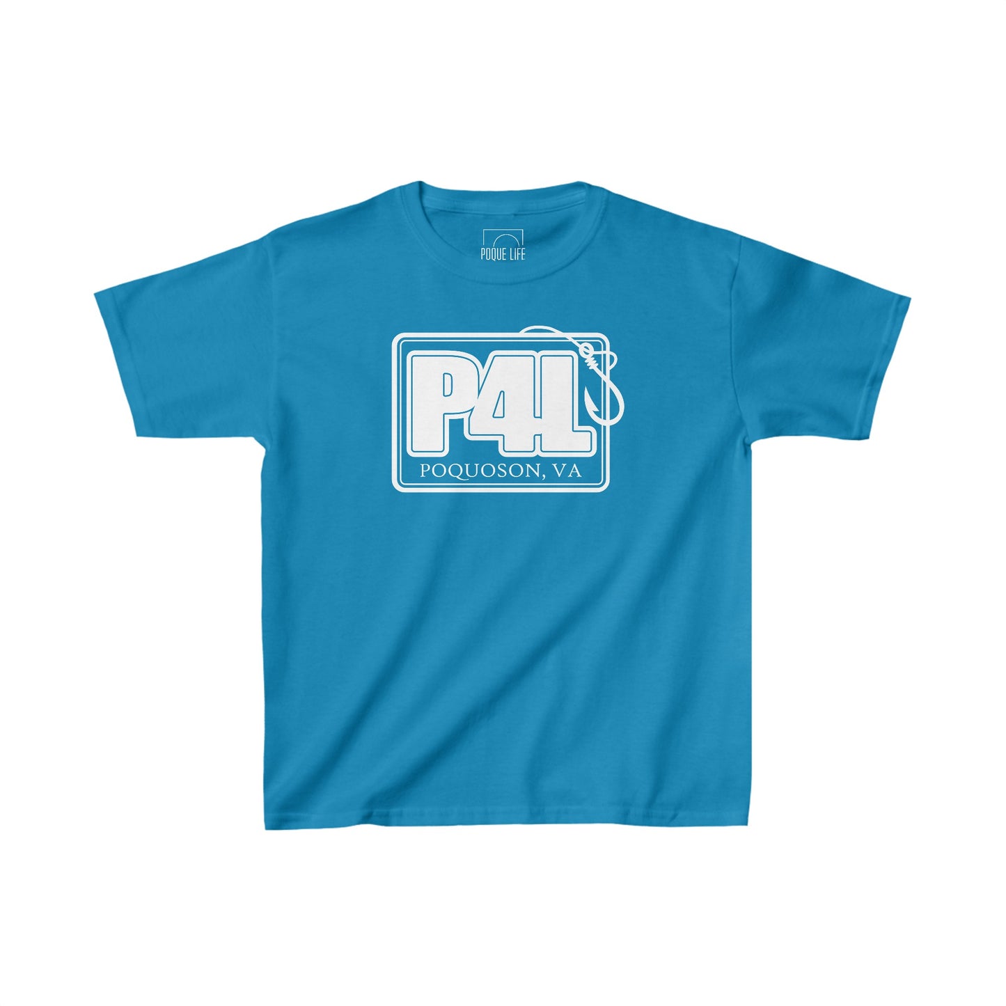 Youth P4L Classic Logo (White) Tee