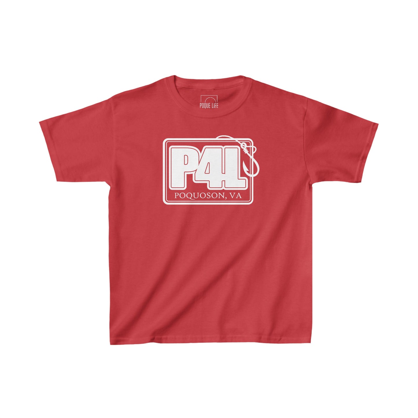 Youth P4L Classic Logo (White) Tee