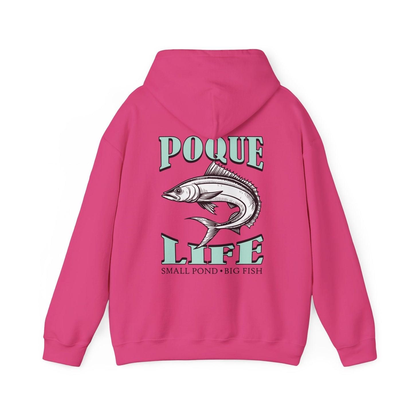 Small Pond Big Fish Cobia (Aqua) Hoodie